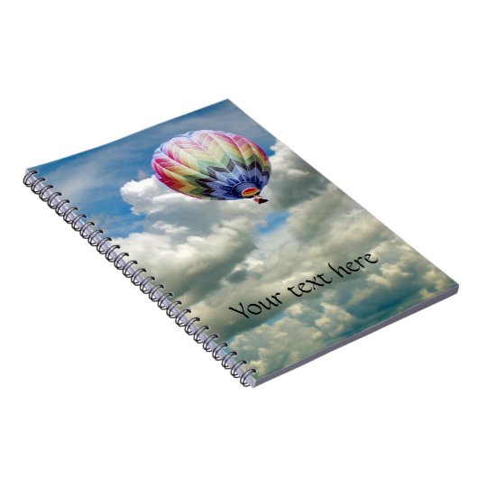 Notebook - Hot-Air-Ballon Notizblock (Rechte Seite)