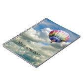 Notebook - Hot-Air-Ballon Notizblock (Linke Seite)