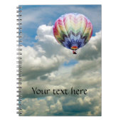 Notebook - Hot-Air-Ballon Notizblock (Vorderseite)