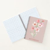Notebook Hübsche Blume Notizblock (Innenseite)