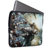 Notebook-Hülle aus Fleisch und Stahl V1-Design Laptopschutzhülle (Vorne Rechts)