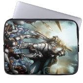 Notebook-Hülle aus Fleisch und Stahl V1-Design Laptopschutzhülle (Vorderseite)