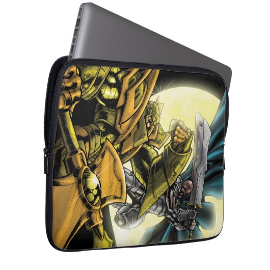 Notebook-Hülle aus Fleisch und Stahl V2-Design Laptopschutzhülle (Vorne Rechts)