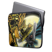 Notebook-Hülle aus Fleisch und Stahl V2-Design Laptopschutzhülle (Vorderseite Links)