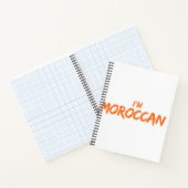 Notebook "I Am marokkanisch" - stolzer marokkanisc Notizblock (Innenseite)