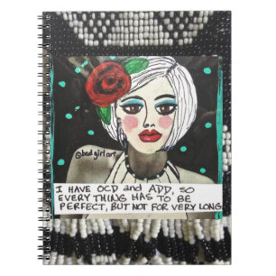 NOTEBOOK-I HABEN OCD UND FÜGEN HINZU NOTIZBLOCK