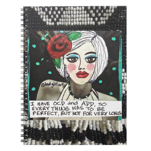 NOTEBOOK-I HABEN OCD UND FÜGEN HINZU NOTIZBLOCK (Vorderseite)