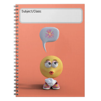 Notebook "Idea Emoji" (Orange) Notizblock