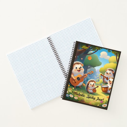 Notebook "Igel Jam Session" Notizblock (Innenseite)