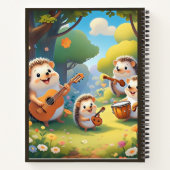 Notebook "Igel Jam Session" Notizblock (Rückseite)