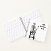 Notebook Ihre Nachricht hier Notizblock (Innenseite)