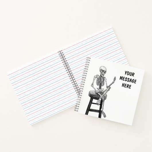 Notebook Ihre Nachricht hier Notizblock (Innenseite)