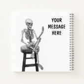 Notebook Ihre Nachricht hier Notizblock (Rückseite)