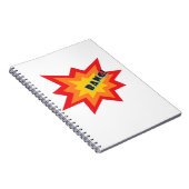 Notebook im Comic Notizblock (Rechte Seite)