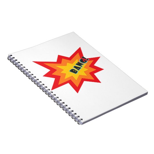 Notebook im Comic Notizblock (Rechte Seite)