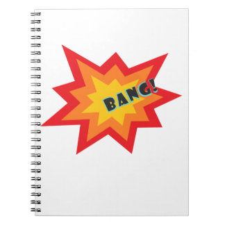 Notebook im Comic Notizblock