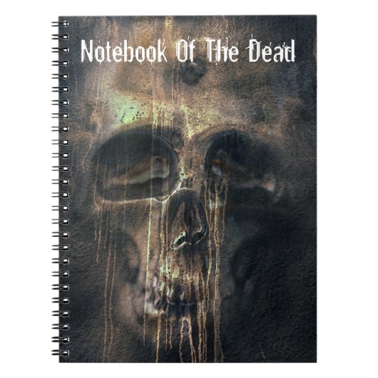 Notebook im Dead Foto Notizblock (Vorderseite)