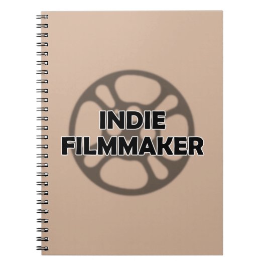 Notebook "Indie Filmmaker" Notizblock (Vorderseite)