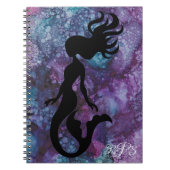 Notebook "Inkblots/Mermaid" - Persönlich gestalten Notizblock (Vorderseite)