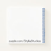 Notebook-Journal-Handbuch Notizblock (Rückseite)