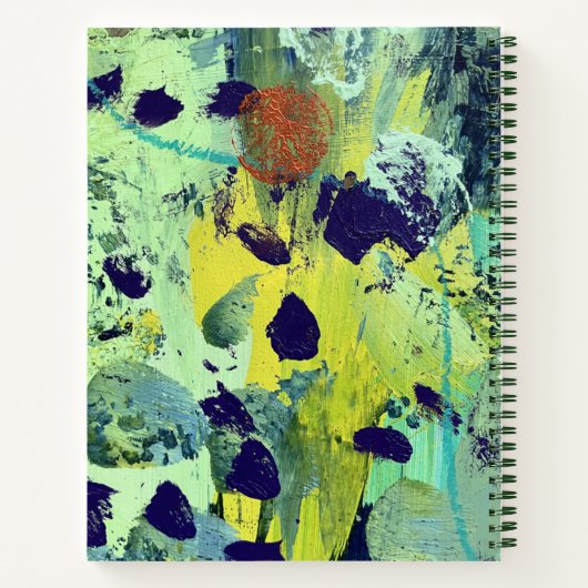 Notebook/Journal in Laternendesign Notizblock (Rückseite)