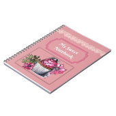 Notebook/Journal My Sweet Notebook Pink Cupcake Notizblock (Linke Seite)