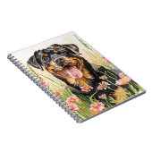  Notebook / Journal – Rottweiler Notebook Notizblock (Rechte Seite)