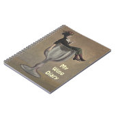 Notebook Journal Wine Recipe Book Antique Fun Notizblock (Linke Seite)