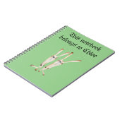 Notebook kann personalisiert sein notizblock (Linke Seite)