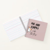 Notebook | karma | cats | journals  notizblock (Innenseite)