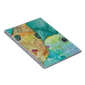 Notebook "Kissy Fishy Personalize Notizblock (Rechte Seite)