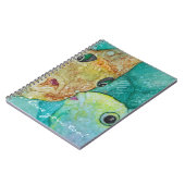 Notebook "Kissy Fishy Personalize Notizblock (Linke Seite)