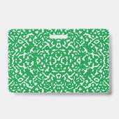 Notebook-Klassendurchgang Grün Ausweis (Back)