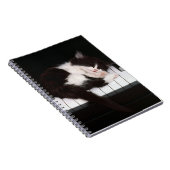 Notebook-Klavier Kitten Notizblock (Rechte Seite)