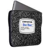 Notebook-Komposition individuell anpassbar Laptopschutzhülle (Vorne Rechts)