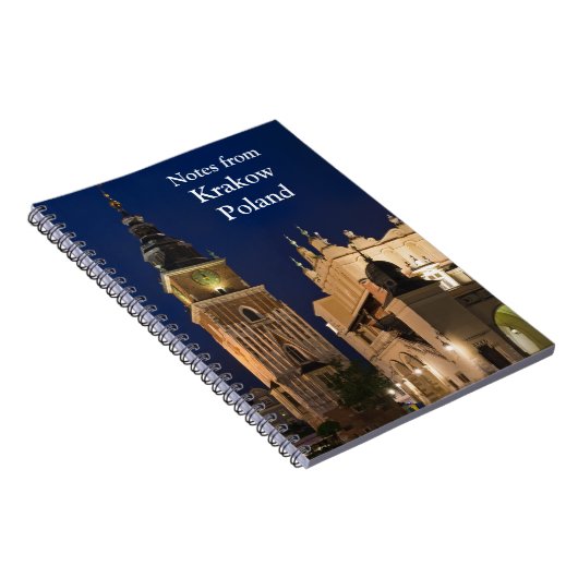 Notebook Krakau Polen Notizblock (Rechte Seite)