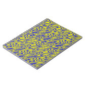 Notebook Lapis Lasuli Swirlies Notizblock (Linke Seite)