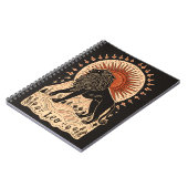 Notebook Leo Celestial Zodiac Art Notizblock (Linke Seite)