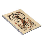 Notebook Libra Celestial Zodiac Art Notizblock (Rechte Seite)