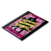 Notebook-Liebe Notizblock (Linke Seite)