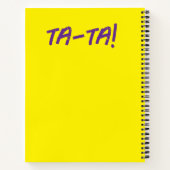 Notebook - Lined Notizblock (Rückseite)