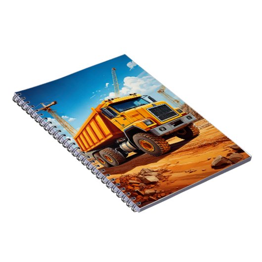 Notebook - Lkw Notizblock (Rechte Seite)