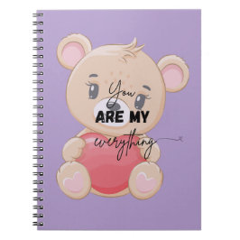 Notebook | lovers gifts | gifts idea | bear design notizblock