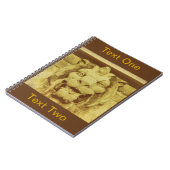 Notebook - Löwenkopf Notizblock (Linke Seite)