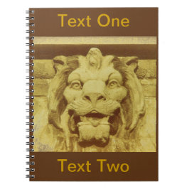 Notebook - Löwenkopf Notizblock