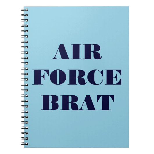 Notebook-Luftwaffenbrat Notizblock (Vorderseite)