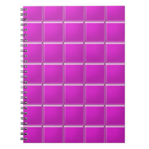 Notebook - Magenta Mosaic Notizblock