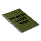 Notebook-Mama der Proud-Armee Notizblock (Rechte Seite)