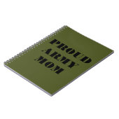 Notebook-Mama der Proud-Armee Notizblock (Linke Seite)
