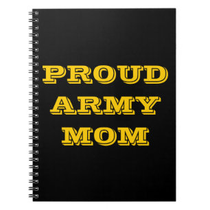Notebook-Mama der Proud-Armee Notizblock